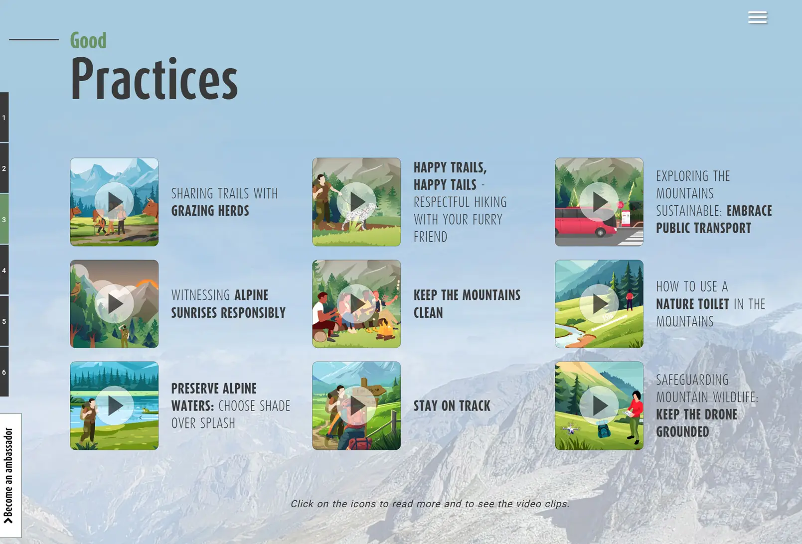 be part of the mountain site web